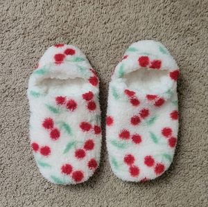 Large Cherry Slippers